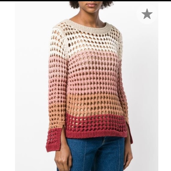 Chloe Sweaters - Chloe color block chunky sweater